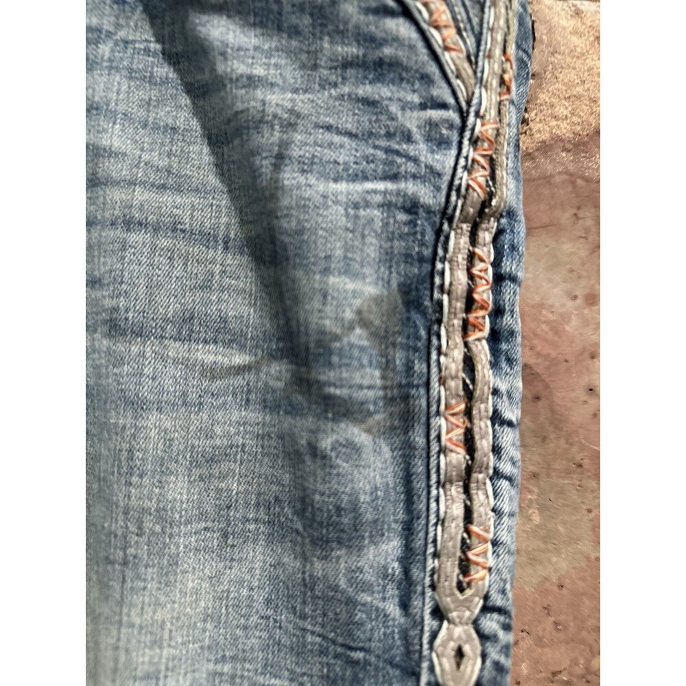 Mens Rock Revival Elijah straight jeans size 30 good condition vintage - Picture 4 of 16